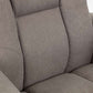 Malmo Swivel Recliner & Stool - Grey