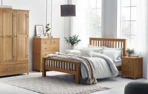 Mallory High Footend 150cm King Bed