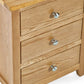 Mallory 3 Drawer Bedside