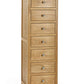 Mallory 7 Drawer Narrow Chest