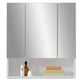 Mandy 3 Door Mirrored Cabinet