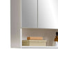 Mandy 3 Door Mirrored Cabinet