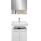 Mandy 3 Door Mirrored Cabinet