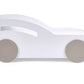 Atlantis Toddler Car Bed - White