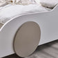 Atlantis Toddler Car Bed - White