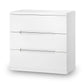 Manhattan 3 Drawer Chest - White