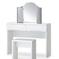 Manhattan Dressing Table With 2 Drawers - White