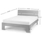 Manhattan Bed 135Cm - Grey