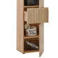 Austin 2 Door & 1 Drawer Narrow Cabinet