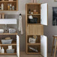 Austin 2 Door & 1 Drawer Narrow Cabinet
