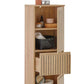 Austin 2 Door & 1 Drawer Narrow Cabinet