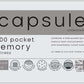 Capsule Memory Pocket 1000 135cm Double Mattress