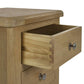 Memphis Limed Oak 3 Drawer Bedside