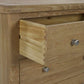 Memphis Limed Oak 3 Drawer Chest