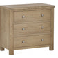 Memphis Limed Oak 3 Drawer Chest