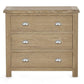 Memphis Limed Oak 3 Drawer Chest