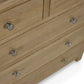 Memphis Limed Oak 3 + 2 Drawer Chest