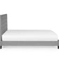 Merida 135cm Double Bed - Grey
