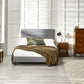 Merida 135cm Double Bed - Grey