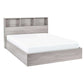 Bali Ottoman Storage 150cm King Bed -Grey Oak