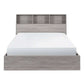 Bali Ottoman Storage 150cm King Bed -Grey Oak
