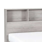 Bali Ottoman Storage 150cm King Bed -Grey Oak