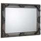 Rococo Pewter Wall Mirror