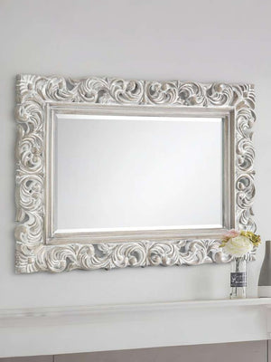 Baroque Distressed Wall Mirror