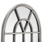 Opus Pewter Window Mirror
