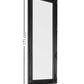 Palais Lean-To Dress Mirror Black