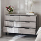 Bali 6 Drawer Wide Chest - Grey Oak