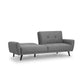 Monza Fabric Sofa Bed - Grey
