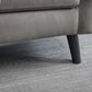 Monza Fabric Sofa Bed - Grey