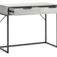 Bali 2 Drawer Dressing Table/Desk - Grey Oak
