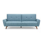 Monza Fabric Sofa Bed - Blue