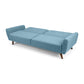 Monza Fabric Sofa Bed - Blue
