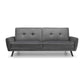 Monza Sofabed In Dark Grey Velvet