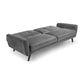 Monza Sofabed In Dark Grey Velvet