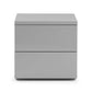 Monaco 2 Drw Bedside - Grey Gloss