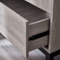 Bali 2 Door 1 Drawer Wardrobe - Grey Oak