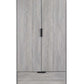 Bali 2 Door 1 Drawer Wardrobe - Grey Oak
