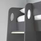 Nebula Gaming Bed With Desk Anthracite