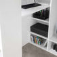 Nebula Gaming Bed With Desk White