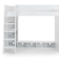 Nebula Gaming Bed With Desk White