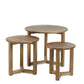 Nidri Nest Of 3 Tables Oak