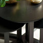 Nidri Black Nest Of 3 Tables