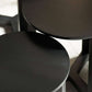 Nidri Black Nest Of 3 Tables