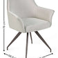 Noah Ivory Fabric Dining Chair