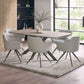 Noah Ivory Fabric Dining Chair