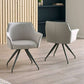 Noah Ivory Fabric Dining Chair